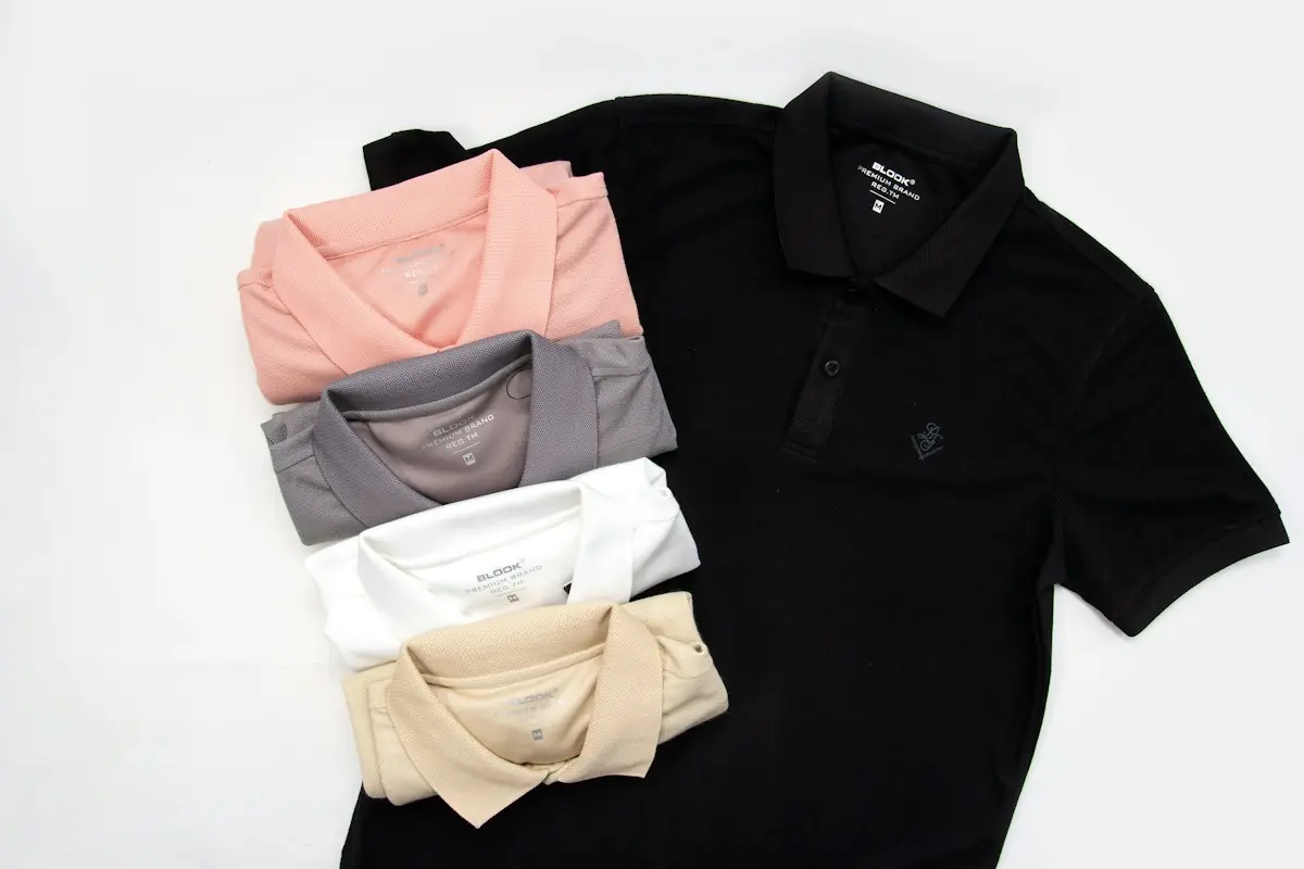 Pique Polo Shirts in assorted colours